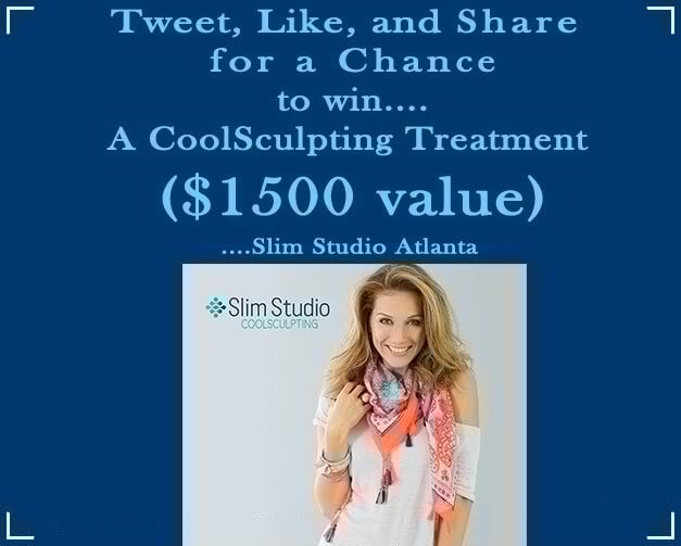 Win a CoolSculpting Treatment at Slim Studio Atlanta Infographic