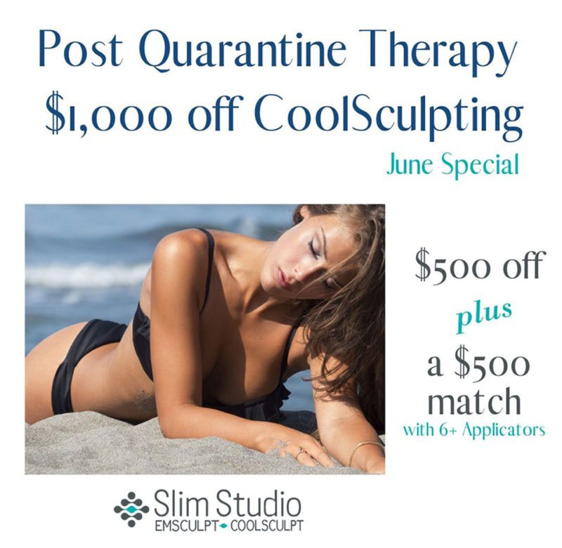 Coolsculpting and emsculpt best specials of the year