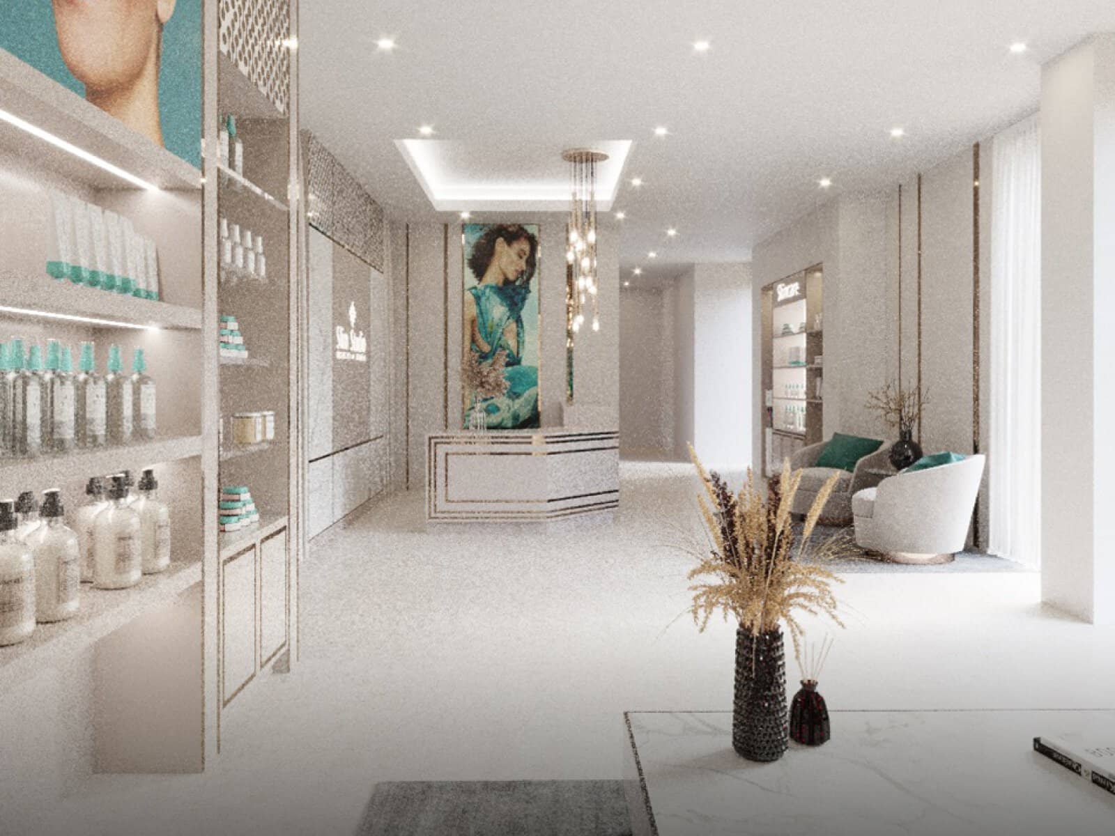 Atlanta Body Contouring center reception room