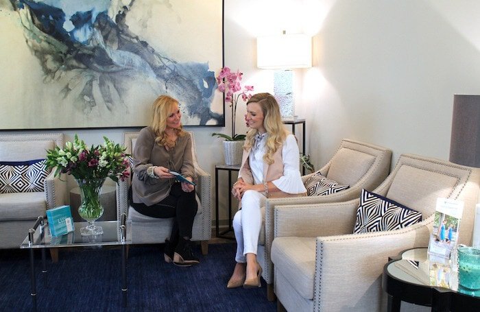 Atlanta Body Contouring specialists in Slim Studio waiting room
