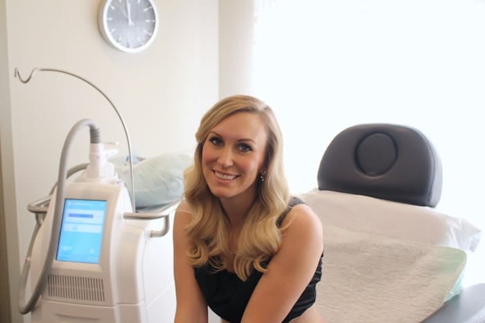 Atlanta CoolSculpting patient Allison Cawley