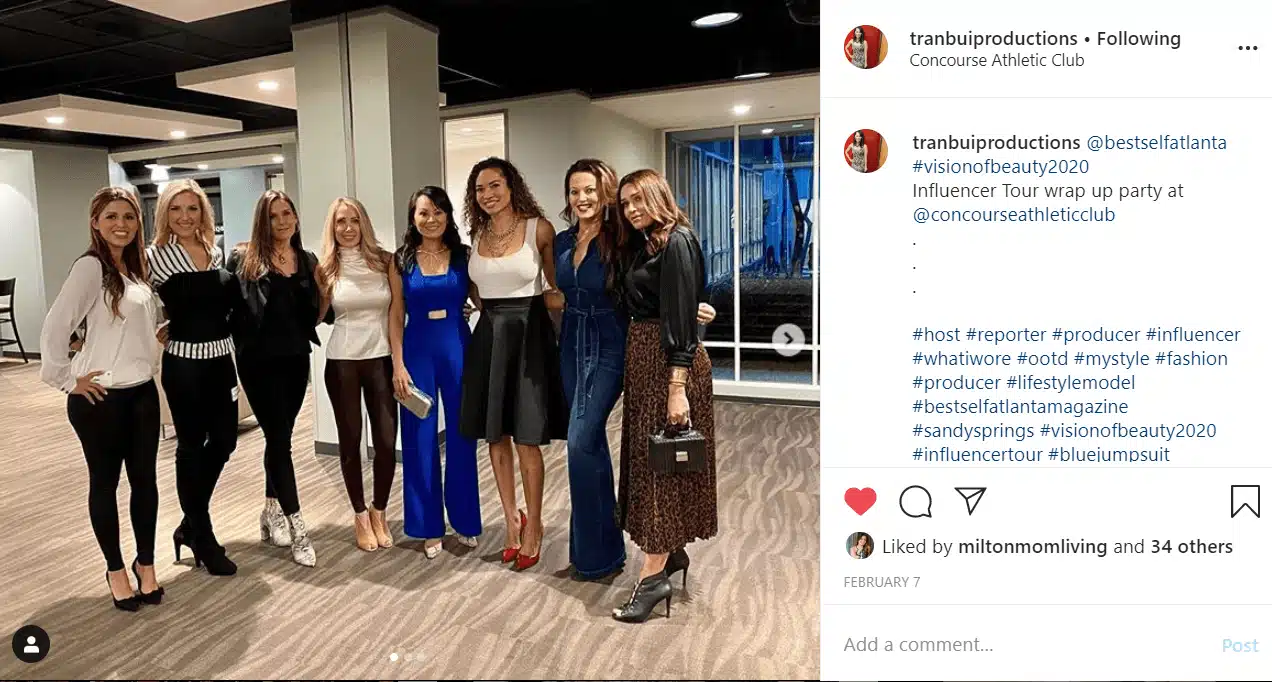 Instagram Atlanta Body Sculpting members group shot