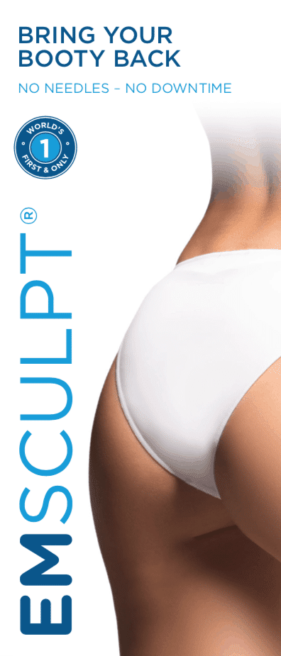 GET your booty back with EMSculpt at slim studio atlanta