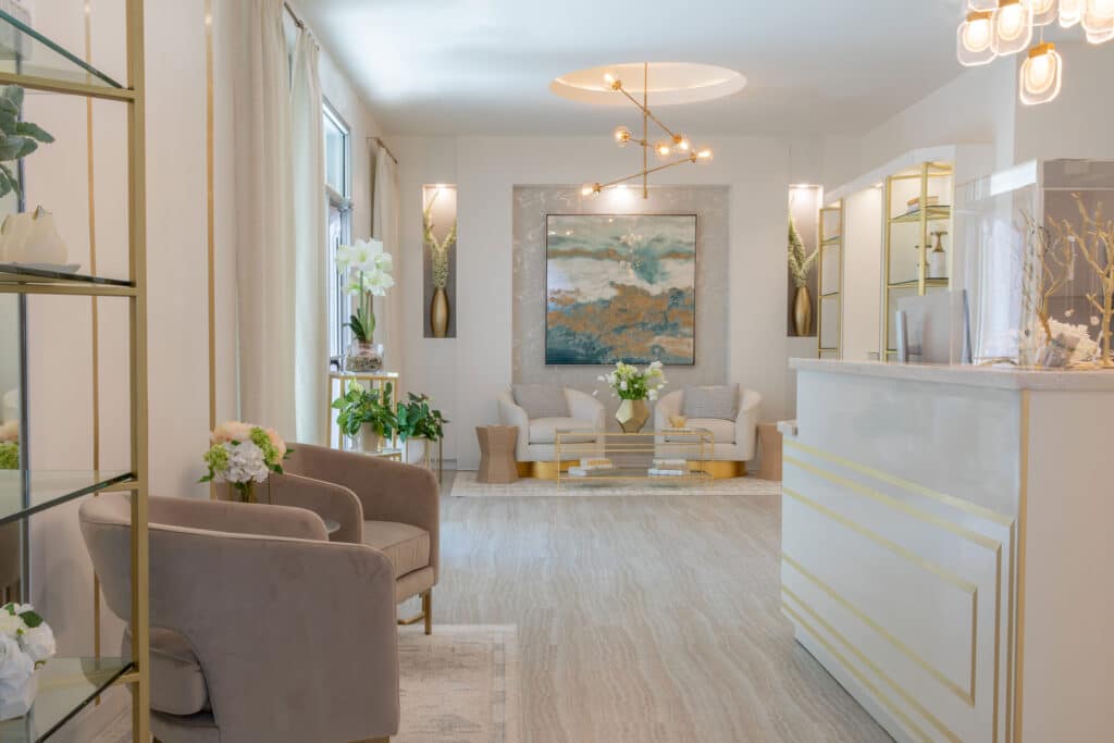 Atlanta Body Contouring center reception room
